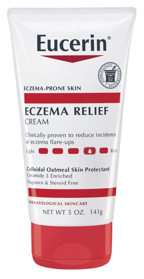 Eucerin Eczema Relief & Body Wash — набор для ухода при экземе (крем 141 г + гель для душа 400 мл)