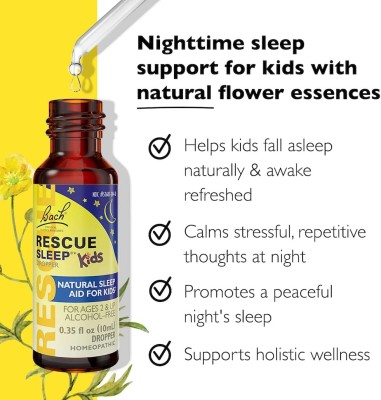 Bach RESCUE SLEEP KIDS Dropper — натуральные капли для сна (10 мл)