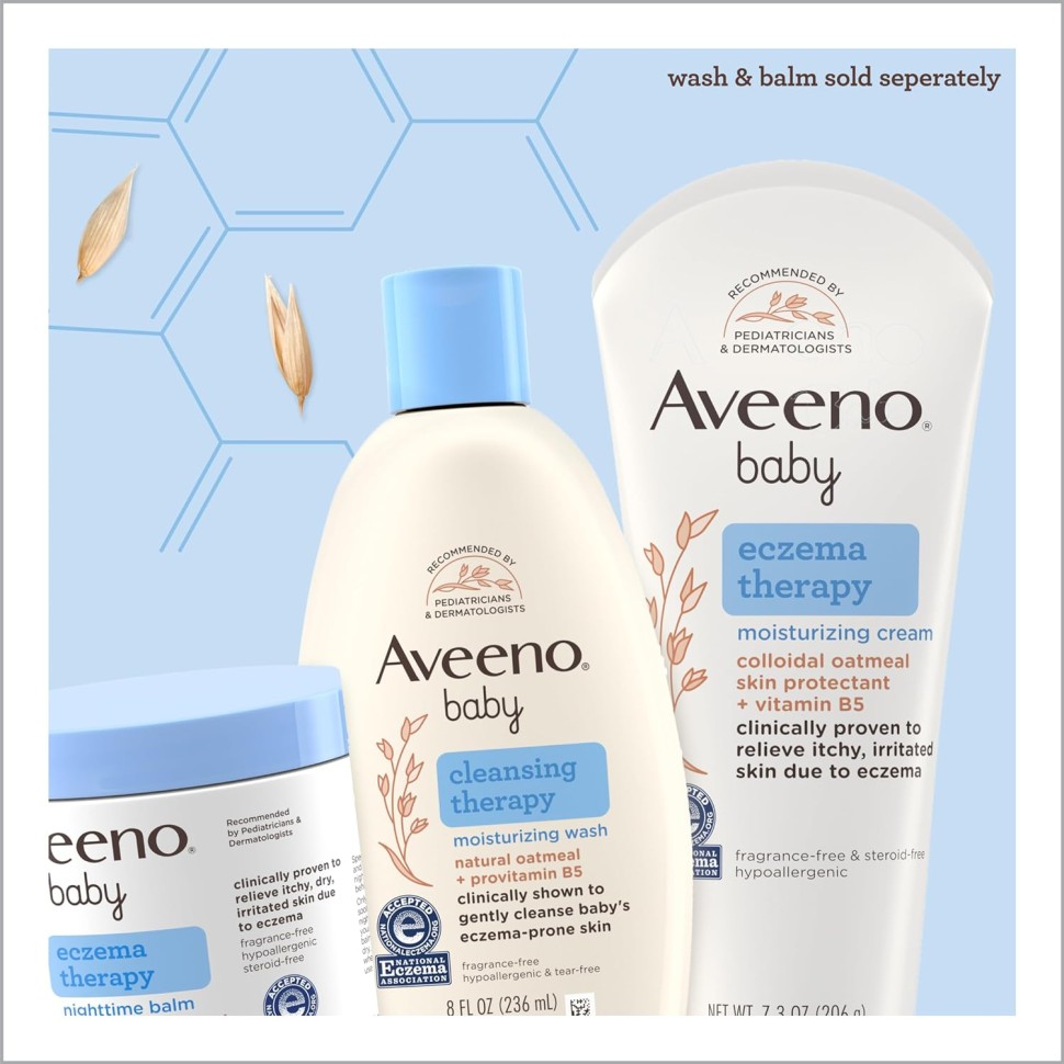 Aveeno Baby Eczema Cream 7.3 Oz (200 гр)