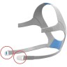ResMed серии N20, F20, F30, F30i, F40 - клипсы/застежки для СИПАП маски