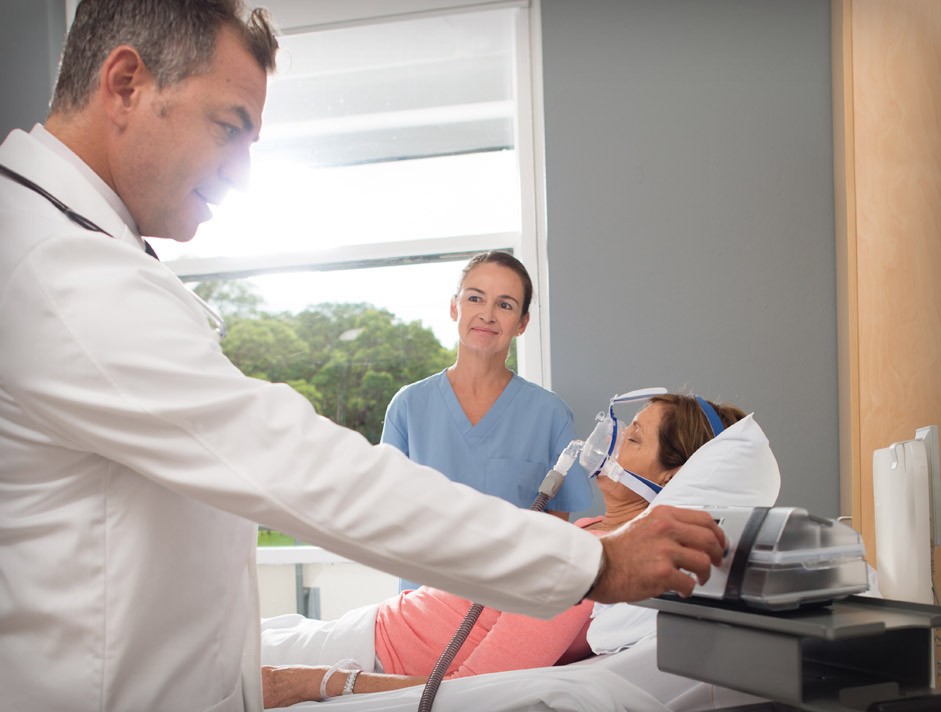 ResMed Lumis 100 VPAP S БИПАП c увлажнителем