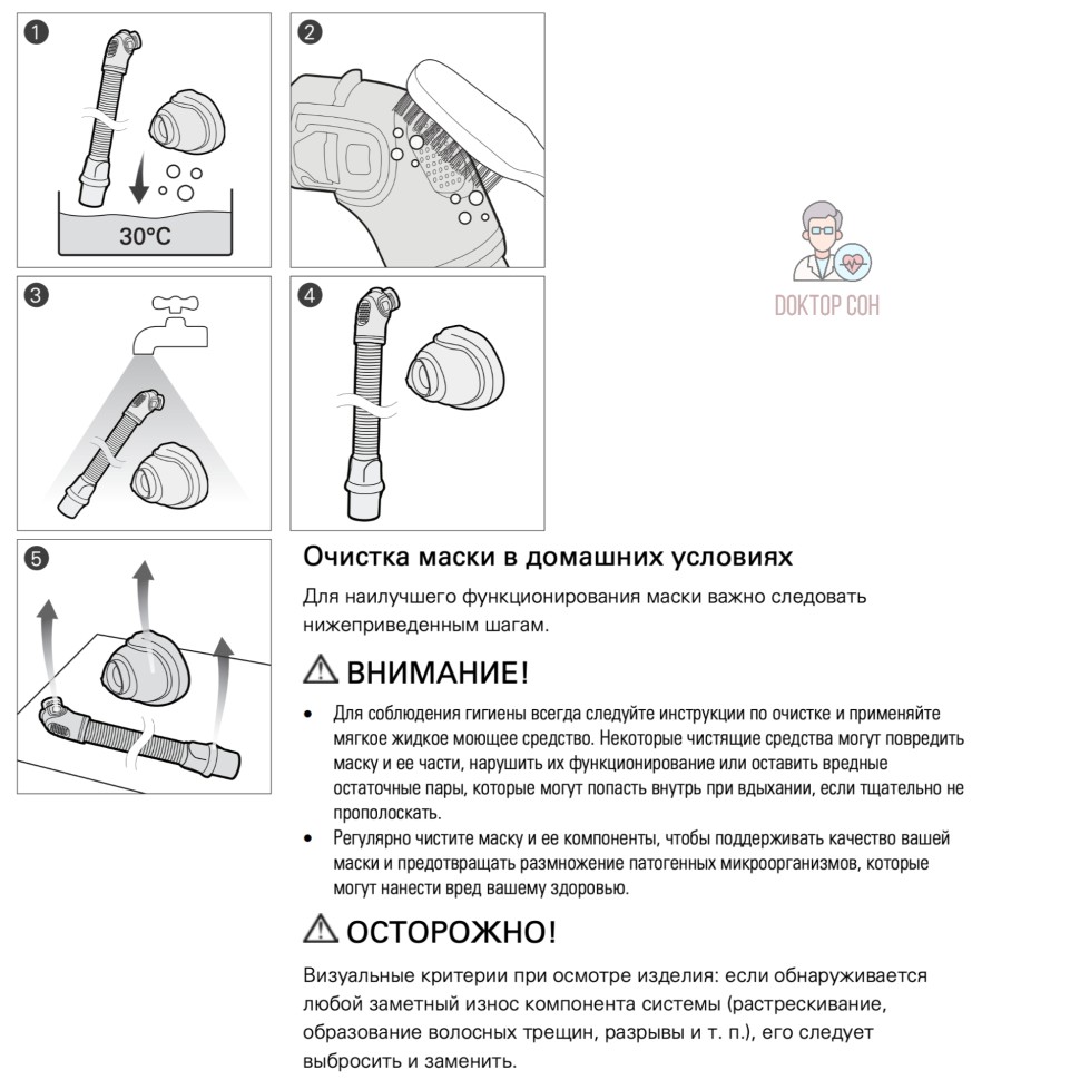 Маска Назальная ResMed AirFit N20 CPAP